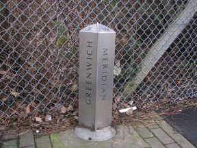 Greenwich Meridian Marker; England; LB Bromley; Shortlands (BR2)